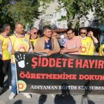 Eğitim Sen şubesinden ‘Öğretmene Şiddete Hayır’ açıklaması