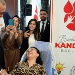 Erdoğan’dan kan bağışçılarına ziyaret